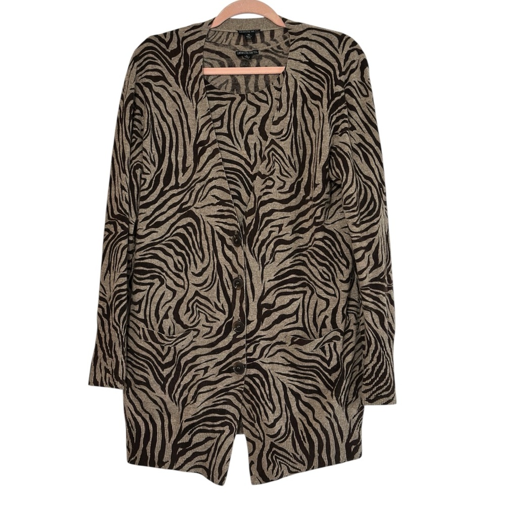 Lafayette 148 Button down Front Cardigan & Top set 100% cashmere L/XL